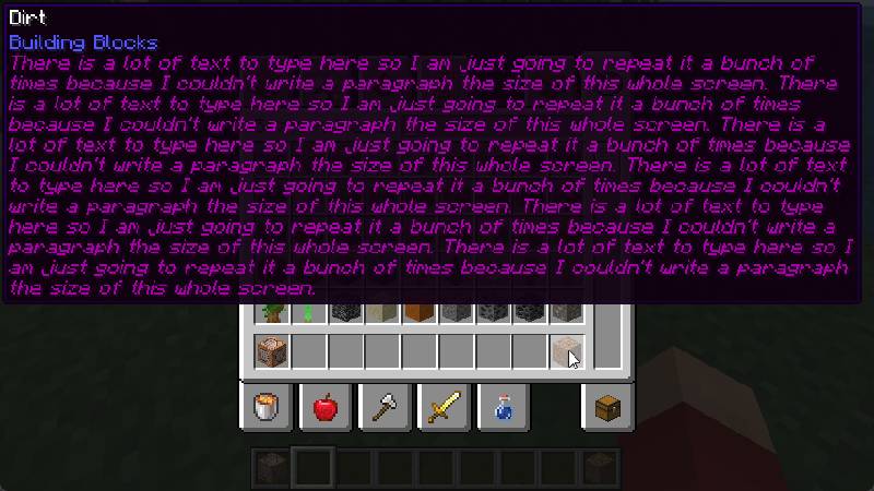 Скриншот мода Adaptive Tooltips #4