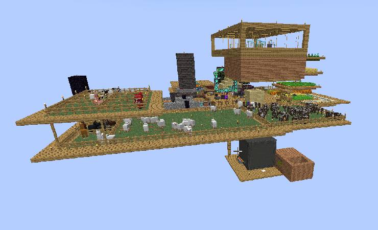 Скриншот мода All the Mods 7 - To the Sky - atm7sky #1