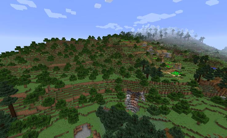 Скриншот мода Alternate Terrain Generation #1