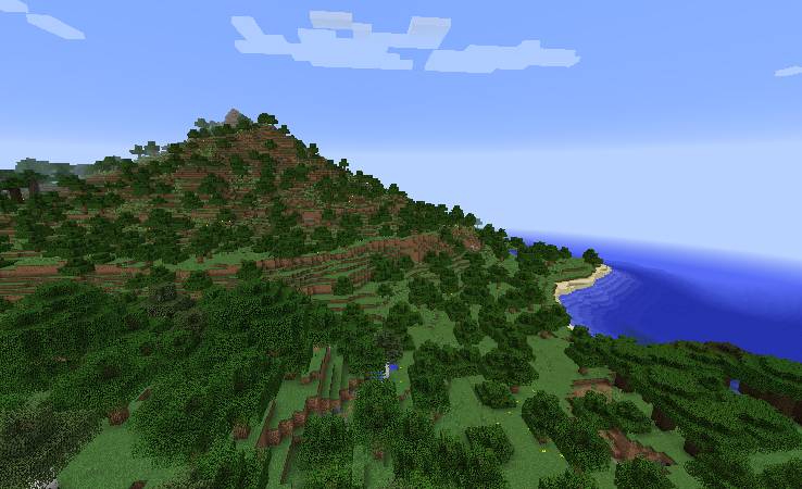 Скриншот мода Alternate Terrain Generation #6