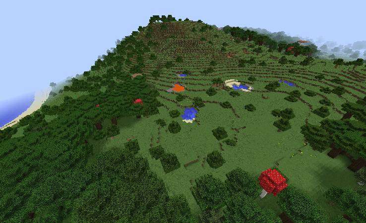 Скриншот мода Alternate Terrain Generation #16