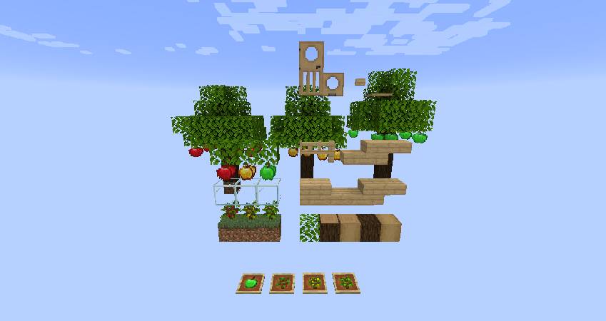 Скриншот мода Apple Trees Revived [Forge & Fabric][1.12.x - 1.19.4] #1
