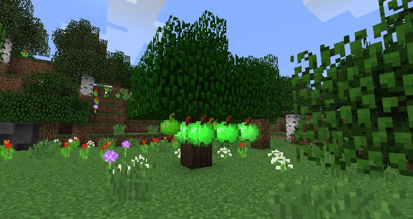 Скриншот мода Apple Trees Revived [Forge & Fabric][1.12.x - 1.19.4] #3