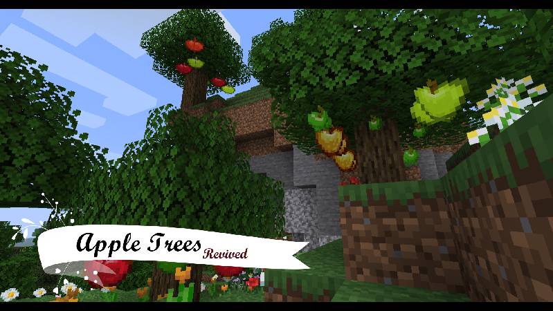 Скриншот мода Apple Trees Revived [Forge & Fabric][1.12.x - 1.19.4] #8
