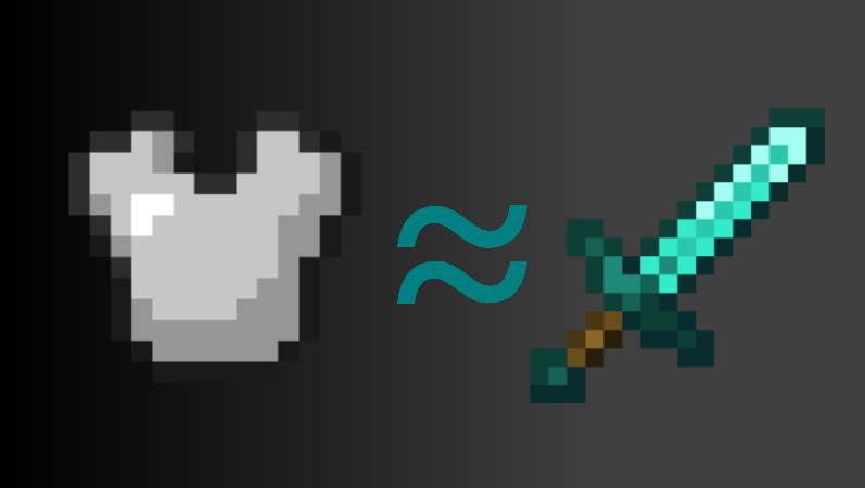 Скриншот мода Armor & damage scaling[Forge/Fabric] #1