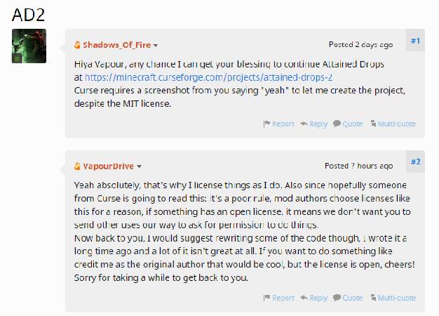 Скриншот мода Attained Drops 2 #1