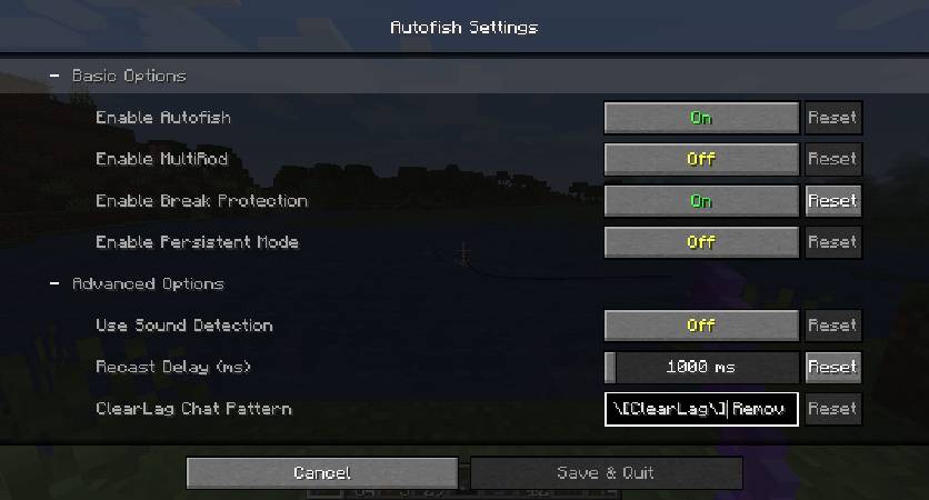 Скриншот мода Autofish #2