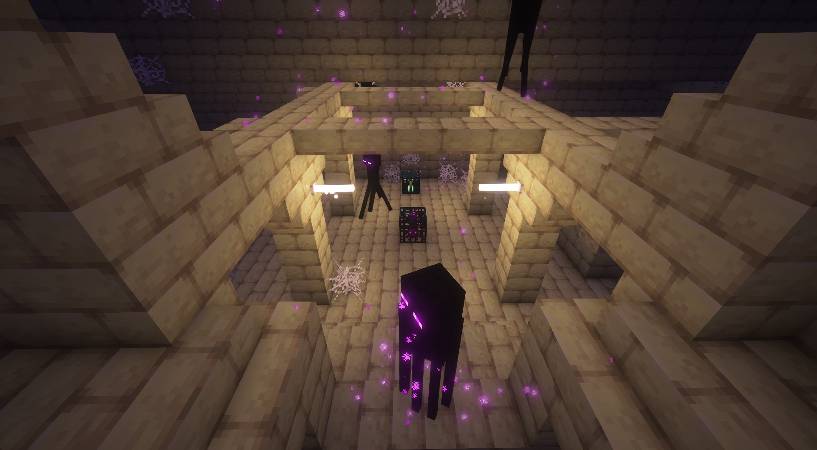 Скриншот мода Awesome Dungeon The End edition - Fabric #2