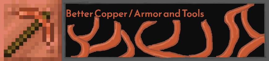 Скриншот мода Better Copper / Armor and Tools #3