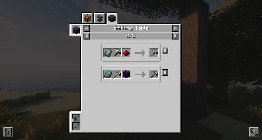 Скриншот мода Better Pickaxe Trims #1