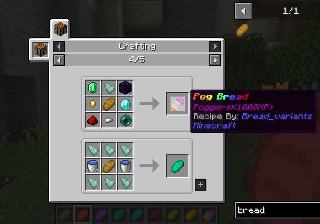 Скриншот мода Bread Variants (RPG Theme) #1