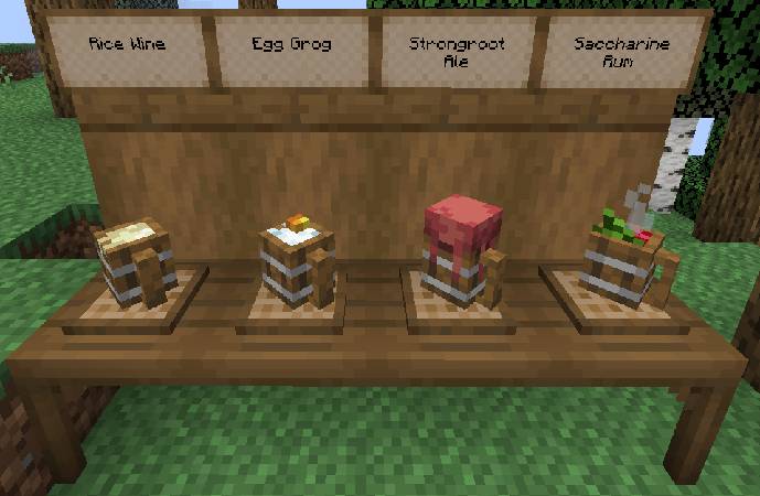 Скриншот мода (Brewin' and Chewin') 3D Tankards #4