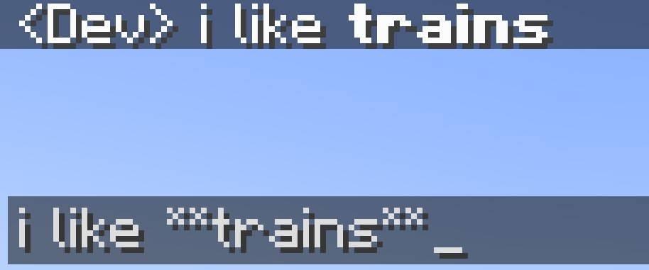 Скриншот мода Chat Colors #1