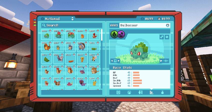 Скриншот мода Cobblemon Official Modpack [Fabric] #1