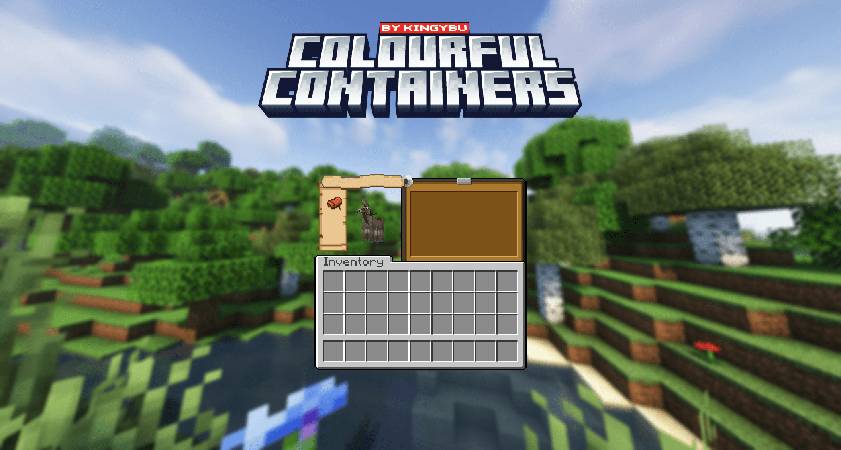 Скриншот мода Colourful Containers GUI #9