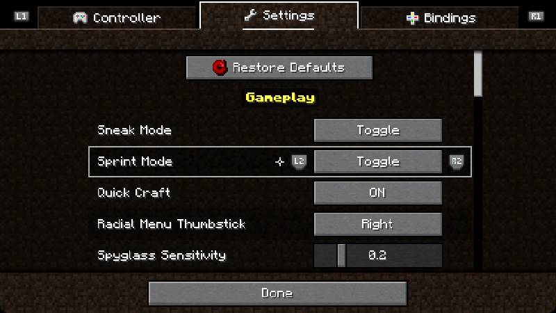 Скриншот мода Controllable (Fabric) [Archived] #2