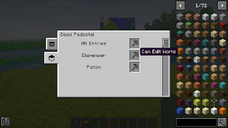 Скриншот мода Craftable Deeds #1