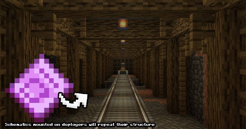 Скриншот мода Create: Pattern Schematics #4