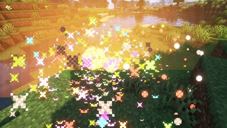 Скриншот мода Creeper Firework #2