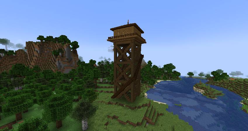 Скриншот мода Creeping Woods #1