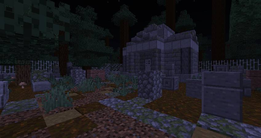 Скриншот мода Creeping Woods #9