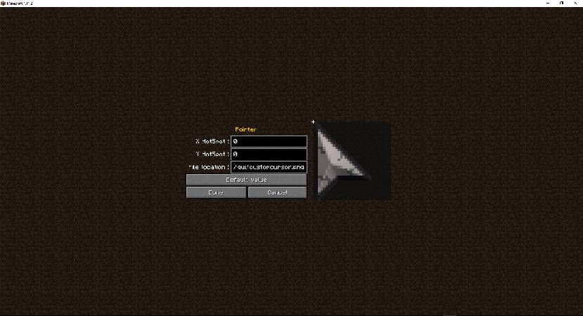 Скриншот мода Cursor Mod (Fabric/Forge) #1