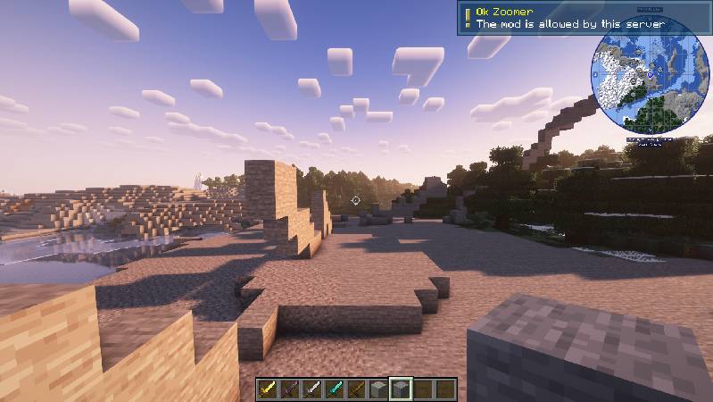 Скриншот мода Diamond Crosshair #1