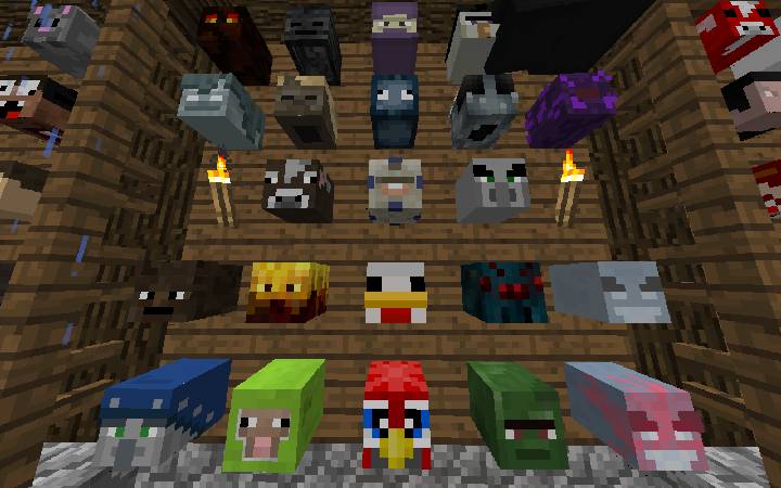 Скриншот мода DropHeads #5