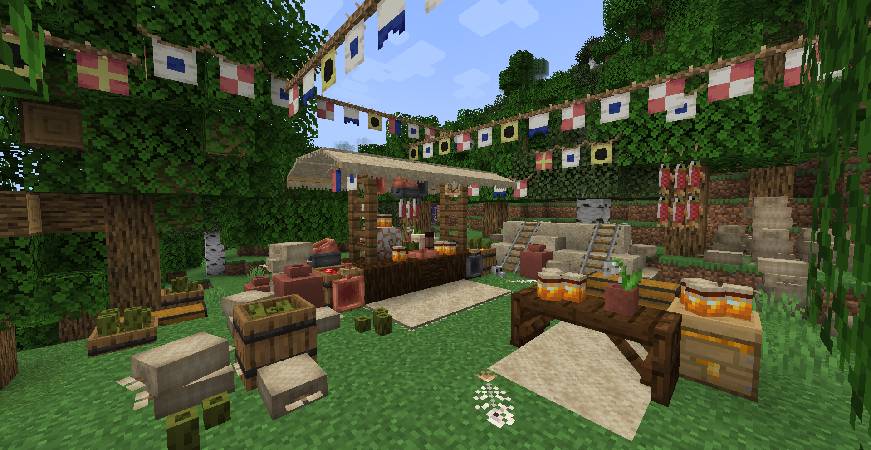 Скриншот мода Dusty Decorations #11