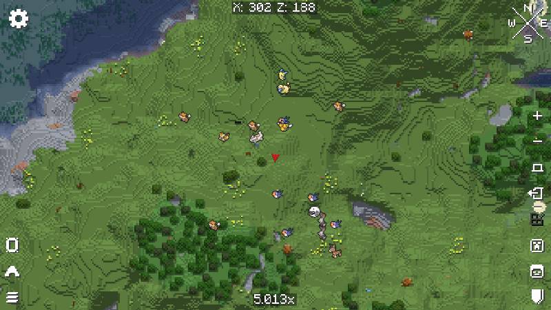 Скриншот мода E19 - Cobblemon Minimap Icons #2