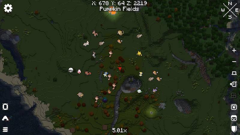 Скриншот мода E19 - Cobblemon Minimap Icons #7