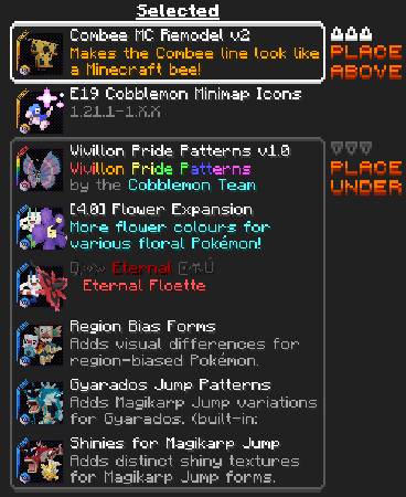 Скриншот мода E19 - Cobblemon Minimap Icons #14
