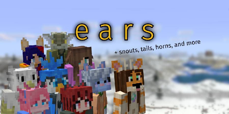 Скриншот мода Ears (+ Snouts/Muzzles, Tails, Horns, Wings, and More) #1
