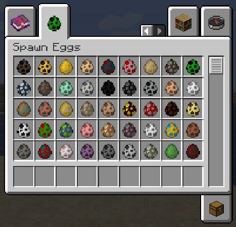 Скриншот мода Egg Tab - Fabric #1