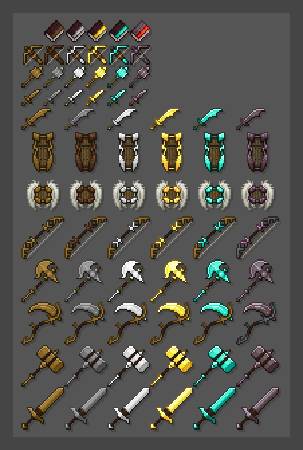 Скриншот мода Fabled Weaponry #1