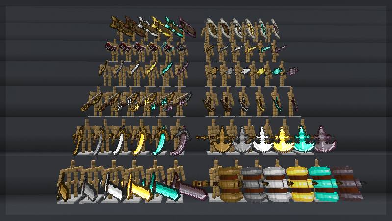 Скриншот мода Fabled Weaponry #3