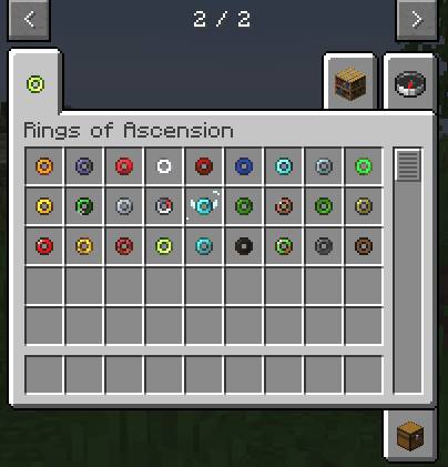 Скриншот мода Rings of Ascension (Fabric) #1