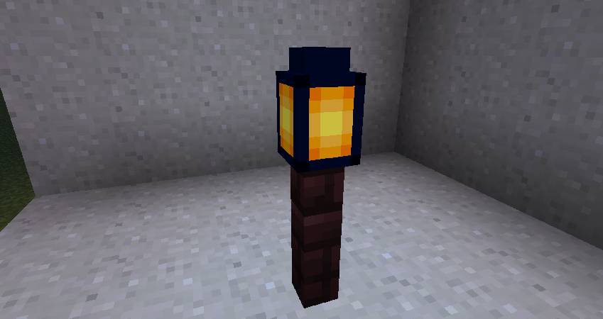 Скриншот мода Fancy Lamps #4