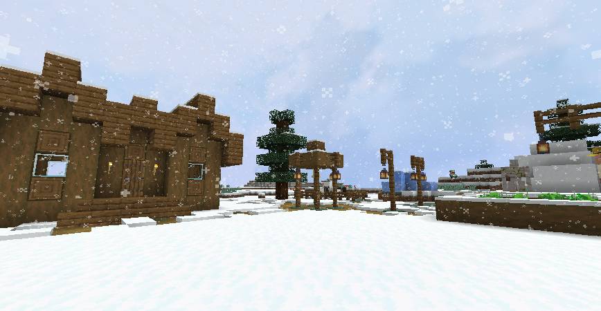 Скриншот мода Fancy Skies - now with custom sky for End dimension #4