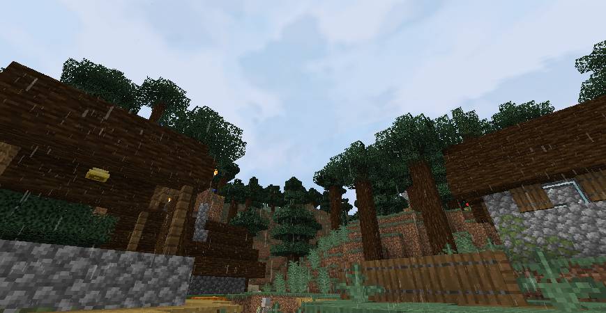 Скриншот мода Fancy Skies - now with custom sky for End dimension #6