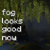 Логотип мода Fog Looks Good Now