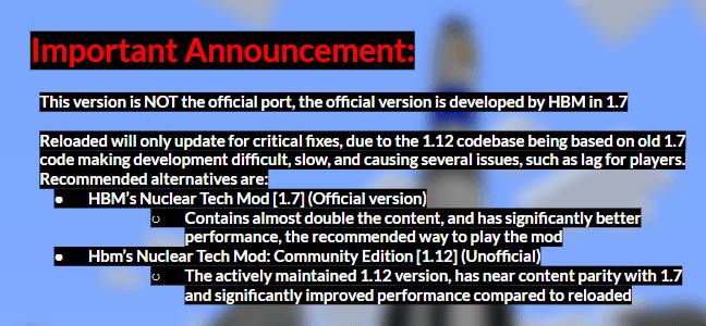Скриншот мода Hbm's Nuclear Tech Mod Reloaded #20