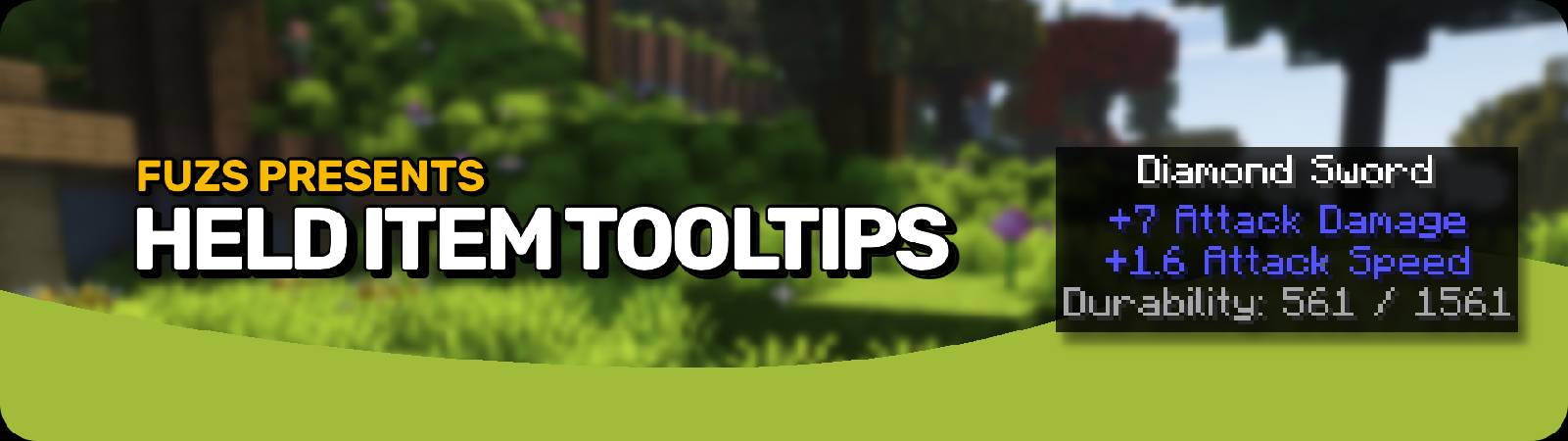 Скриншот мода Held Item Tooltips #1