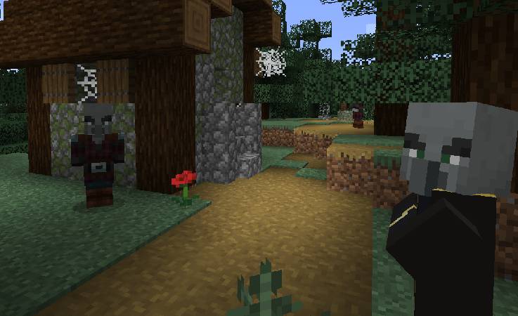 Скриншот мода Hostile Villages[Forge/Fabric] #1