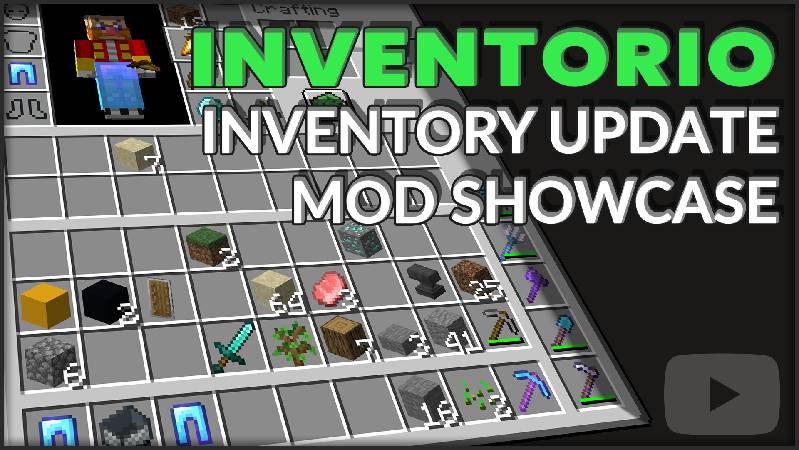 Скриншот мода Inventorio (Forge) #1