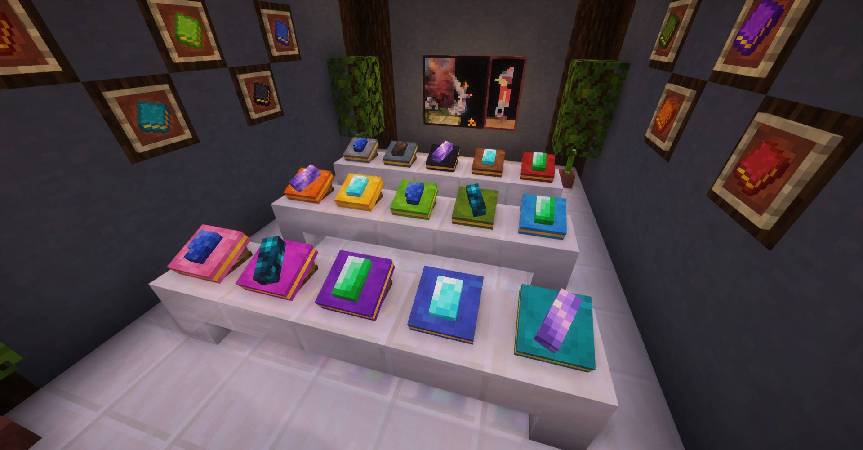 Скриншот мода Items Displayed [Fabric] #5