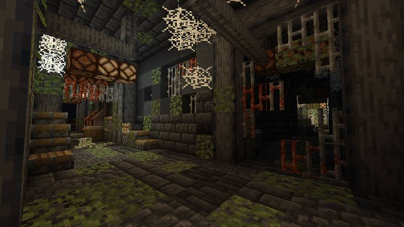 Скриншот мода Jeff's Cursed Walking Structures #16