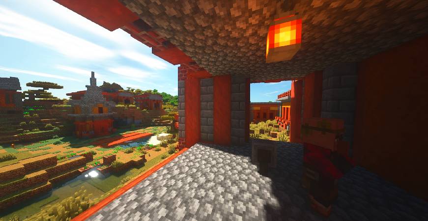 Скриншот мода Lios Overhauled Villages #3