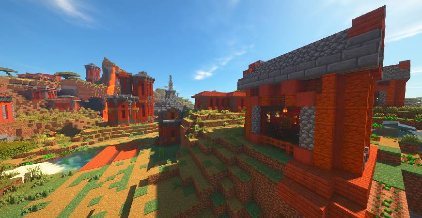 Скриншот мода Lios Overhauled Villages #4