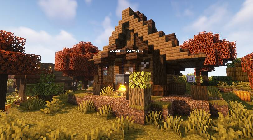 Скриншот мода Loading Backgrounds - Structures #1